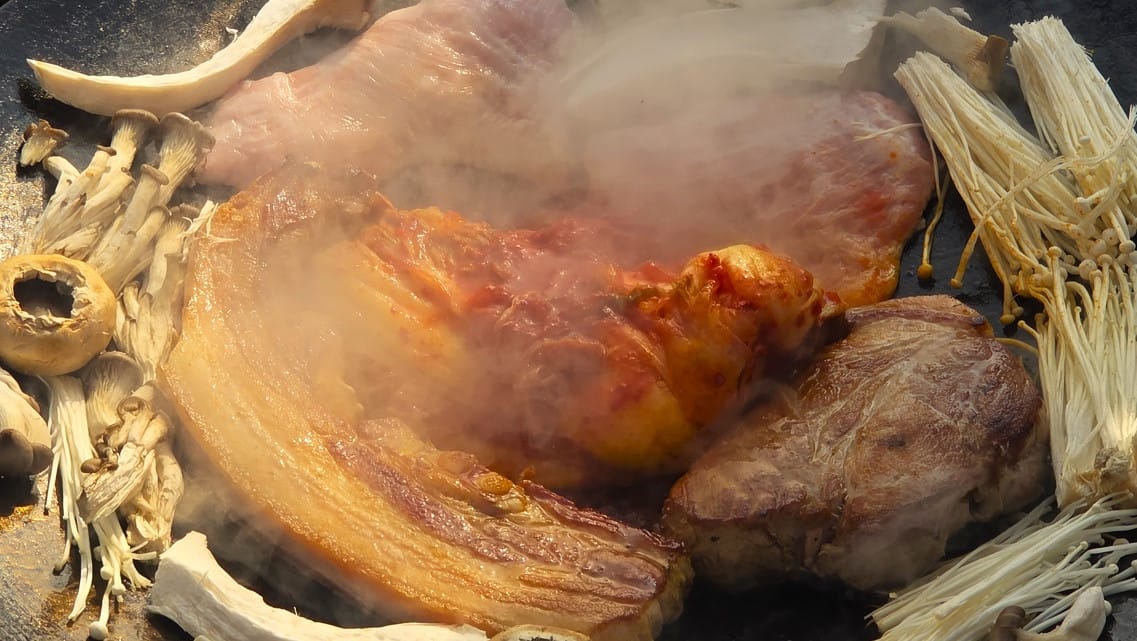 용인 캠프쿡:준비 없이 떠나는/용인 바베큐 캠핑/솔직 후기 7 캠프쿡 고기 굶기