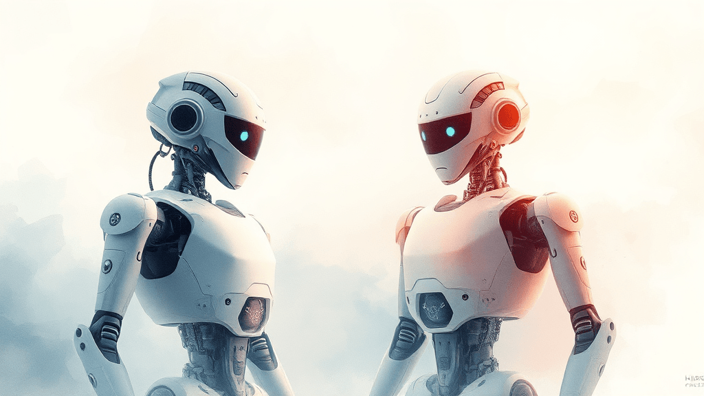 K-피지컬AI 얼라이언스: 로봇 두뇌 개발로 AI 경쟁력 강화 2 K-피지컬AI 얼라이언스 출범 (watercolor 스타일)