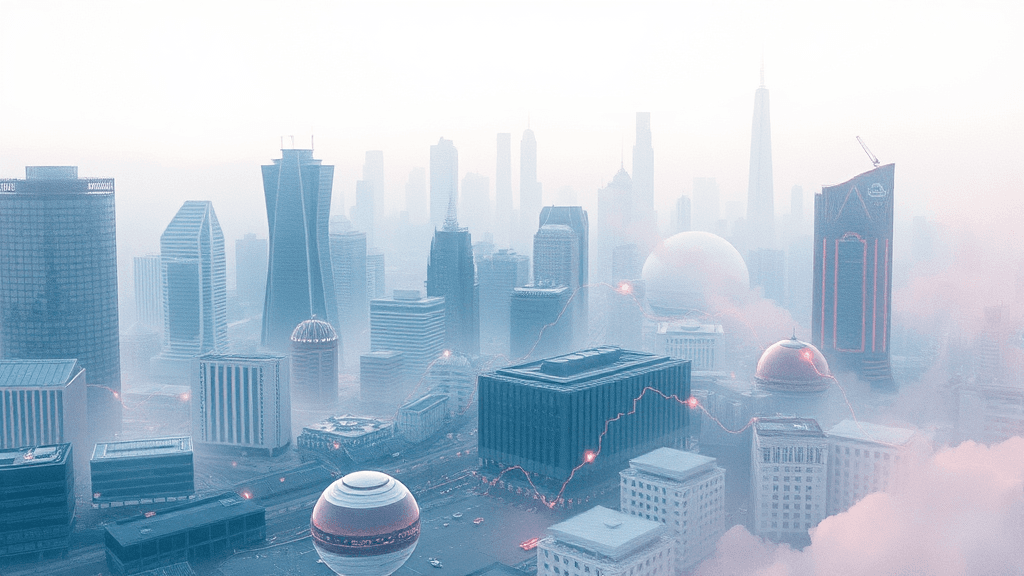 AI 비서 클로드 코워크, 소프트웨어 시장 위기론의 진실과 미래 4 AI 버블인가, 가격 재평가인가? 시장의 우려와 전망 (watercolor 스타일)