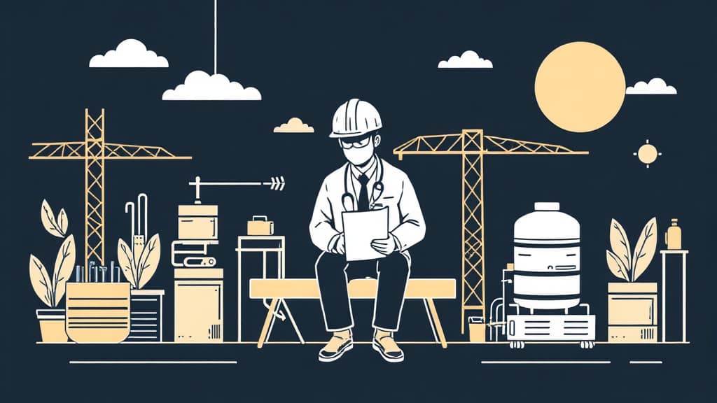 산재 휴업급여 완벽 가이드: 신청부터 지급까지 총정리 3 휴업급여 지급 대상 및 요건 (illustration 스타일)