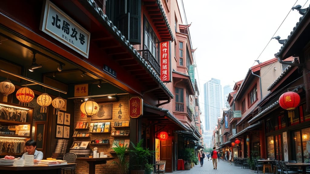 상하이 예원 옛거리: 샤오롱바오 성지, 남상만두 맛집 탐방 & 필수 팁 7 상하이 옛거리의 또 다른 맛: 숨겨진 보석 찾기 (realistic 스타일)