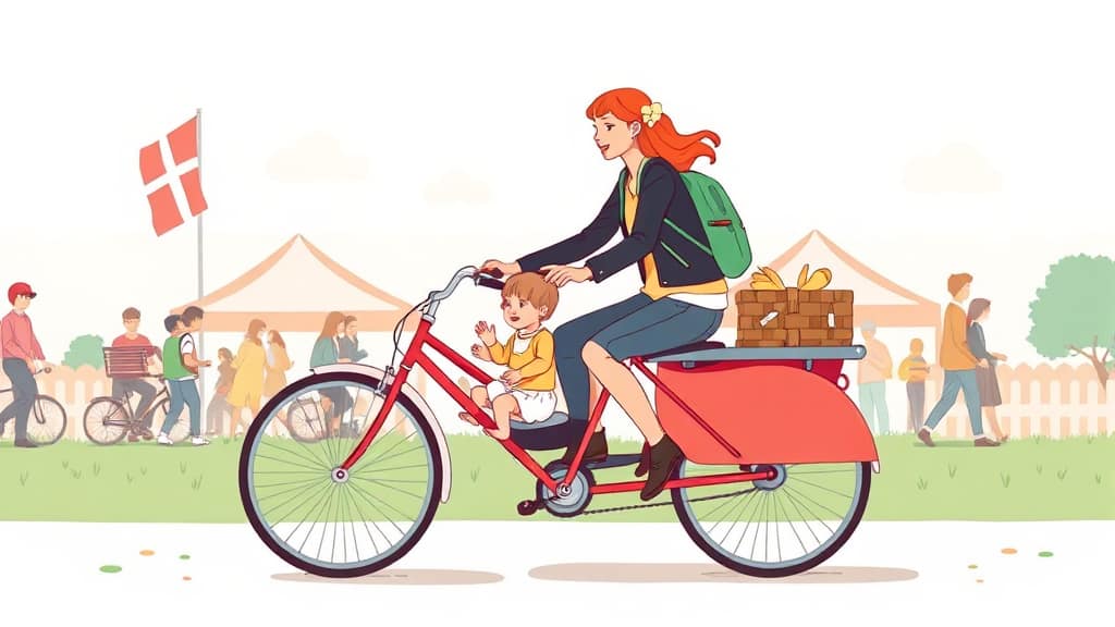 올보르 트라이크: 덴마크 자전거 축제의 모든 것 7 잊지 못할 경험을 선사하다 (illustration 스타일)