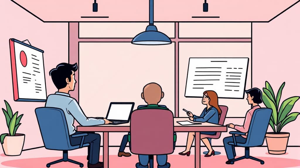 노션 AI 회의록 자동화: 똑똑한 비서로 회의 효율 극대화 4 회의 효율 극대화: 노션 AI 활용법 A to Z (cartoon 스타일)