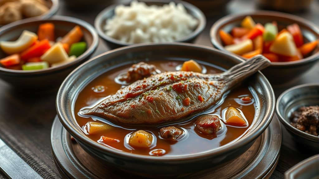 전현무계획2 옥할머니집: 얼큰 동태전골 맛집 완벽 분석 (메뉴, 후기, 추천) 3 옥할머니집 메뉴 분석: 동태전골 외 다양한 음식 (realistic 스타일)