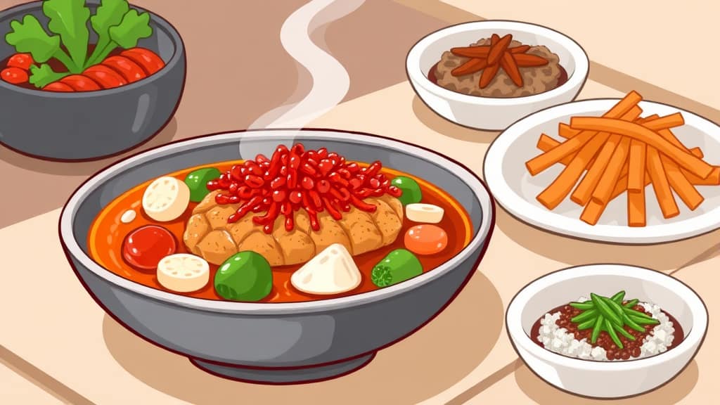 전현무계획2 옥할머니집: 얼큰 동태전골 맛집 완벽 분석 (메뉴, 후기, 추천) 6 옥할머니집 동태전골 맛 평가 및 추천 이유 (cartoon 스타일)