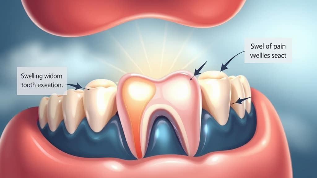 사랑니 발치 후 통증, 붓기, 식단 완벽 가이드 7 사랑니 발치 후 회복 과정 및 예상되는 증상 (realistic 스타일)