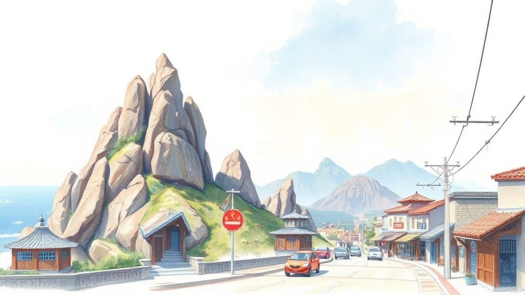 흑산도 배편 완벽 정리: 예약, 요금, 시간표, 꿀팁 총망라 6 흑산도 여행 필수 코스: 놓치지 말아야 할 명소 (watercolor 스타일)