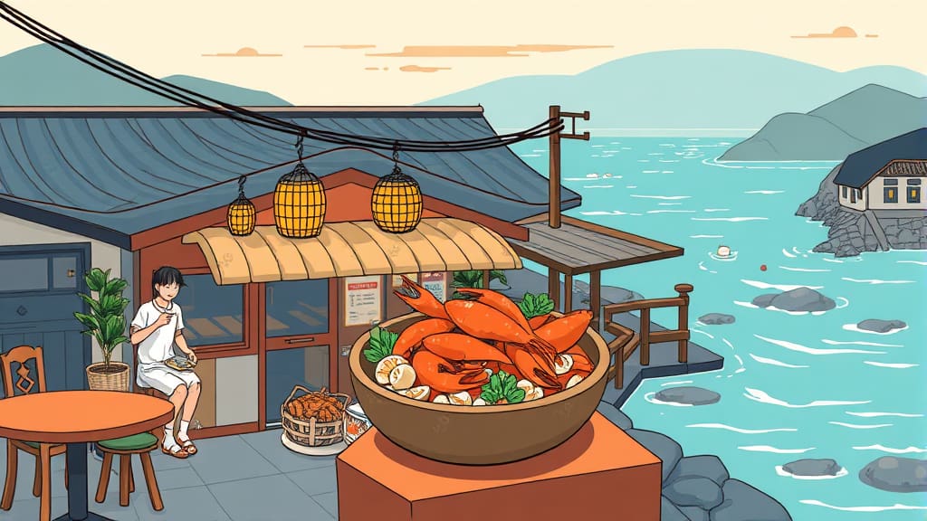 흑산도 배편 완벽 정리: 예약, 요금, 시간표, 꿀팁 총망라 7 흑산도 맛집 탐방: 현지인이 추천하는 별미 (illustration 스타일)