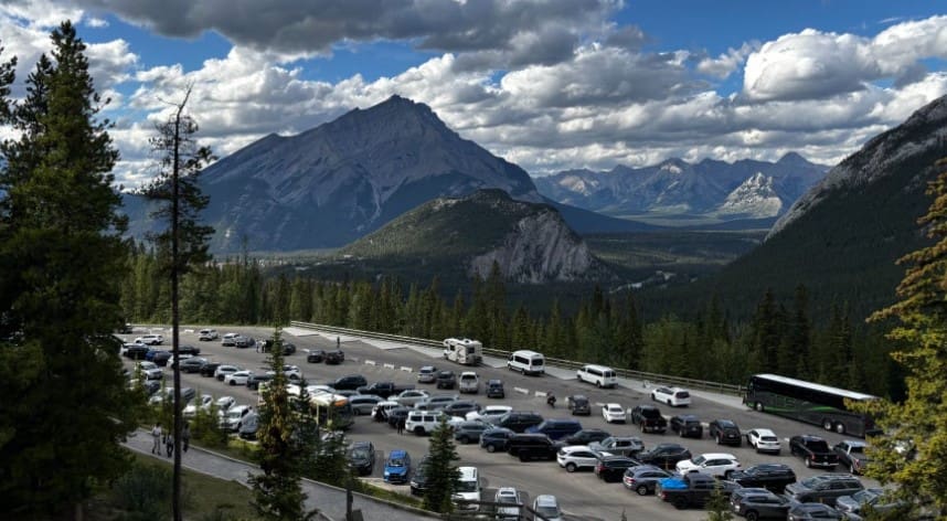 벤프 곤돌라(Banff Gondola) 주차장 벤프 곤돌라(Banff Gondola) 주차장