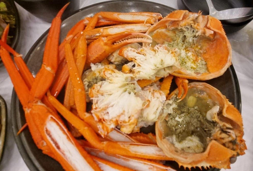 강릉 강문가: 생방송 투데이 맛집! 홍게 코스 메뉴 & 3GO 여행 3 강릉 강문가3